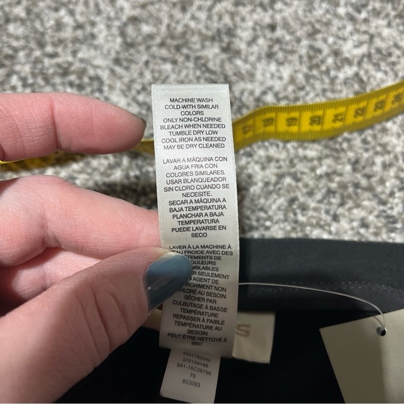 NWT Chico's The Ultimate Fit Trouser 28 In Black Ankle Pants Size 00 $99 Retail - Picture 12 of 13